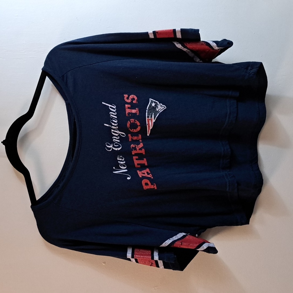 NFLTeam apparel patriots crop top